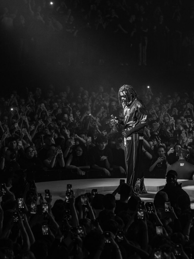 Damso in concert at the ING Arena