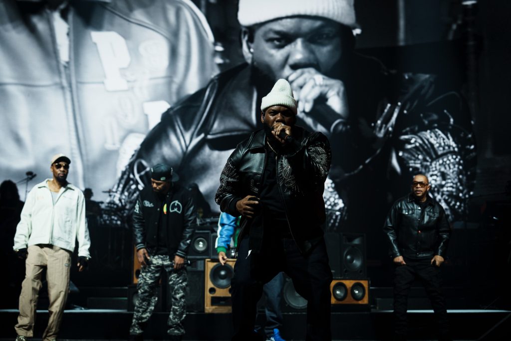 The Wu Tang Clan during their concert at the ING Arena in Brussels